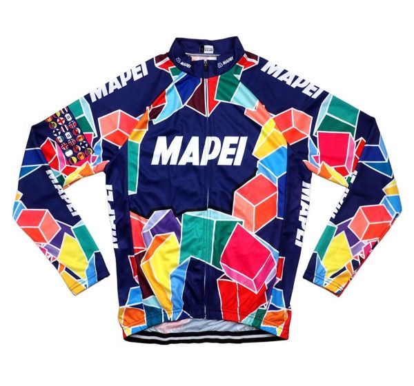 新品 長袖 サイクルジャージ No29 Sサイズ イタリア フルジップ ウェア メンズ ロング サイクリング スポーツ ロードバイク MTB拍卖