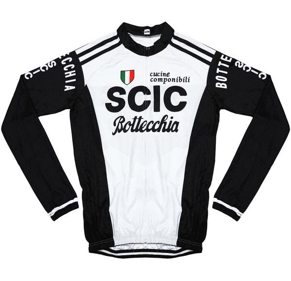 新品 長袖 サイクルジャージ レトロデザイン No31 XXL イタリア フロントジップ ウェア メンズ サイクリング スポーツ ロードバイク MTB拍卖