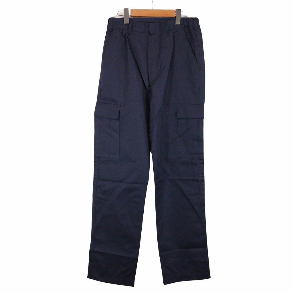 ユーロ ワークパンツ ネイビー (メンズ 40 ) O5930 中古 古着拍卖