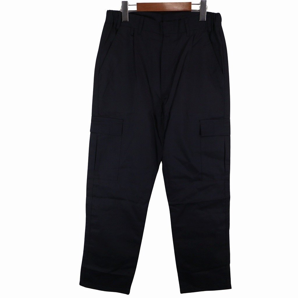 ユーロ ワークパンツ ネイビー (メンズ 40) O5910 中古 古着拍卖