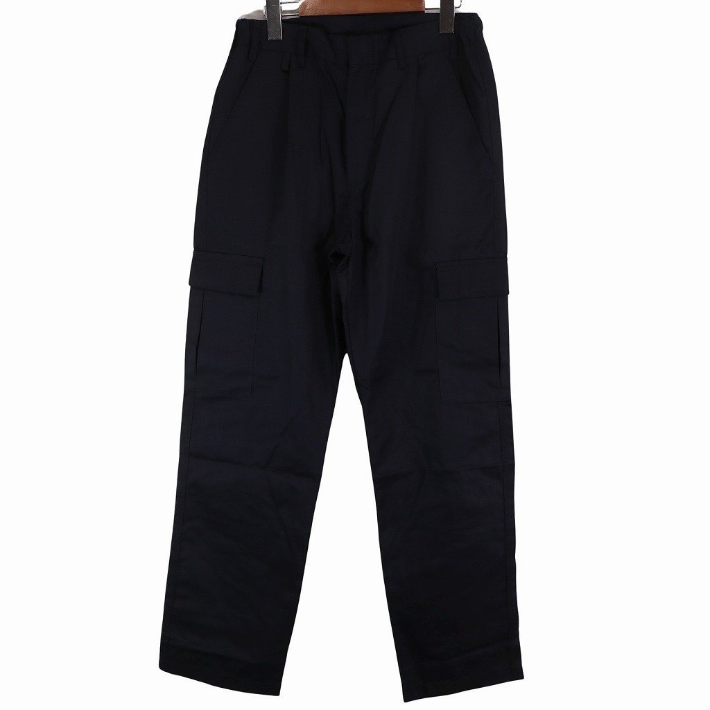 ユーロ ワークパンツ ネイビー (メンズ 35 ) O5968 中古 古着拍卖