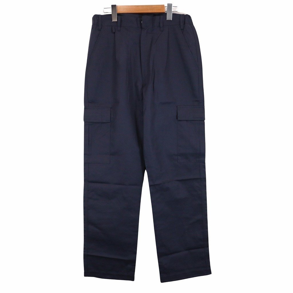 ユーロ ワークパンツ ネイビー (メンズ 40) O5936 中古 古着拍卖