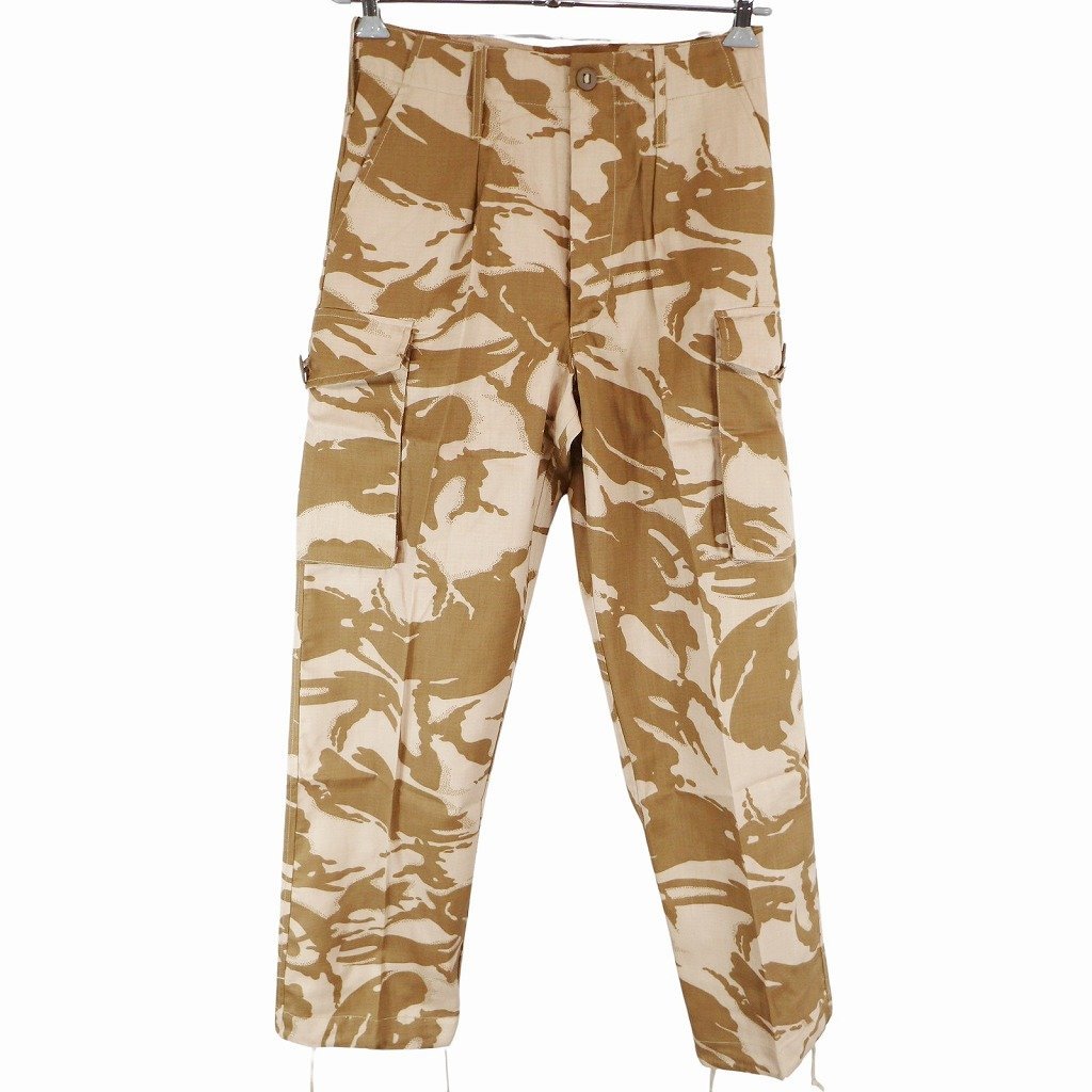 イギリス軍 コンバットパンツ ユーロ ミリタリー DPMカモ (メンズ 75 76 92) O6767 中古 古着拍卖
