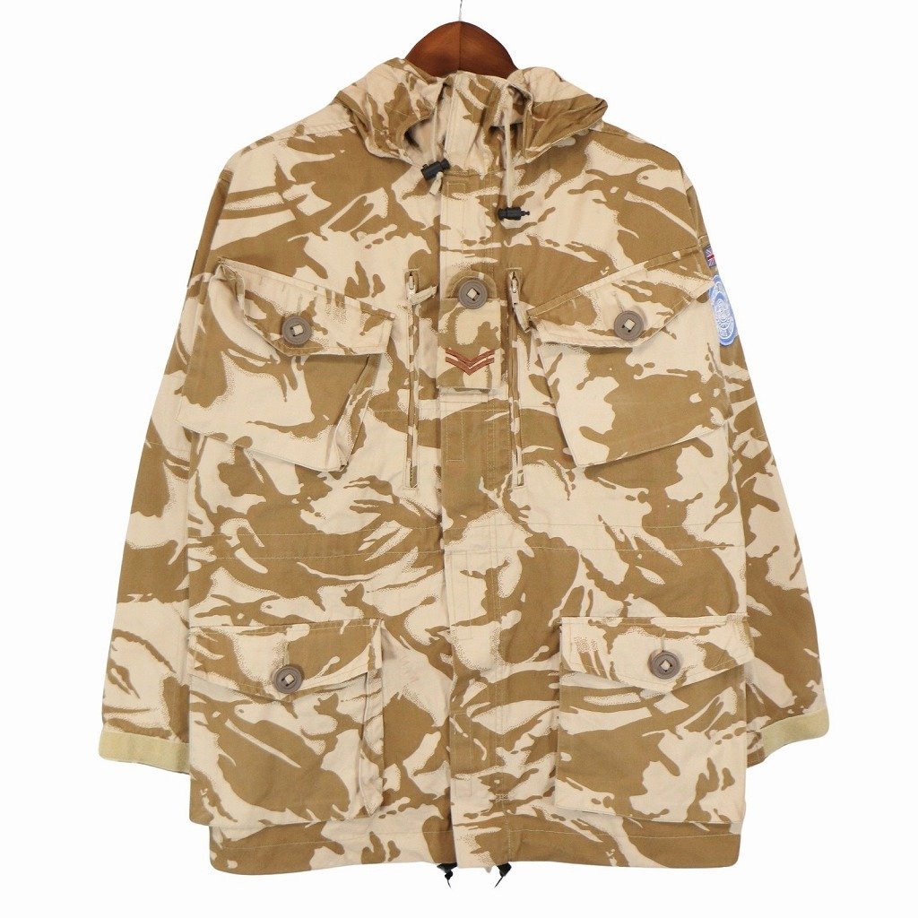 イギリス軍 コンバット スモック ユーロ DPMカモ(メンズ 170 88 L相当) O6557拍卖