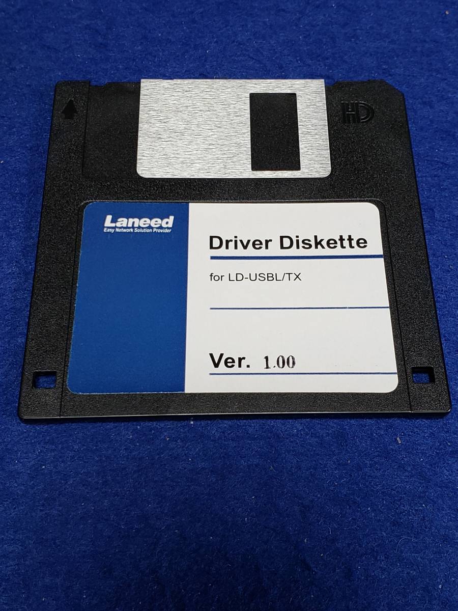 FD 2HD ドライバーディスク USBポート10/100Mbpsイーサネットアダプタ Laneed LD-USBL/TX Ver1.00 まとめ取引歓迎 M4547拍卖
