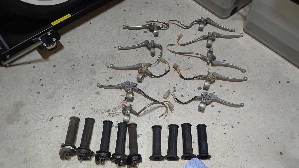 スズキ セピアZZ CA1EB 純正 ブレーキレバー ホルダー アクセルスロットル SUZUKI CA1FB CA1FA アドレス チューン ADDRESS CA1PA レッツ2 拍卖