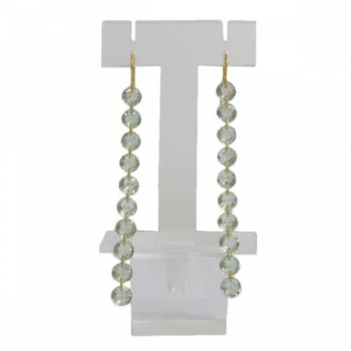 Marie-Helene de Taillac マリーエレーヌドゥタイヤック 22K アクアマリン 10連ピアス R2A-21956B拍卖