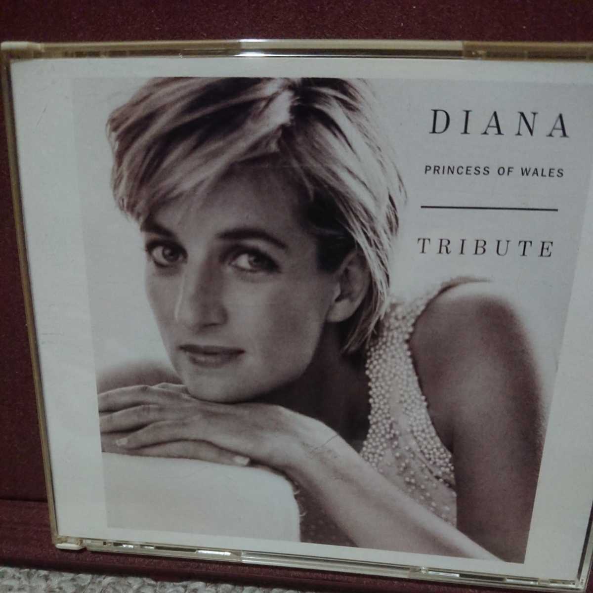 ■⑥■ ダイアナ元英国皇太子妃追悼アルバム「ダイアナ トリビュート」 2枚組。エリッククラプトン、クイーン 他拍卖