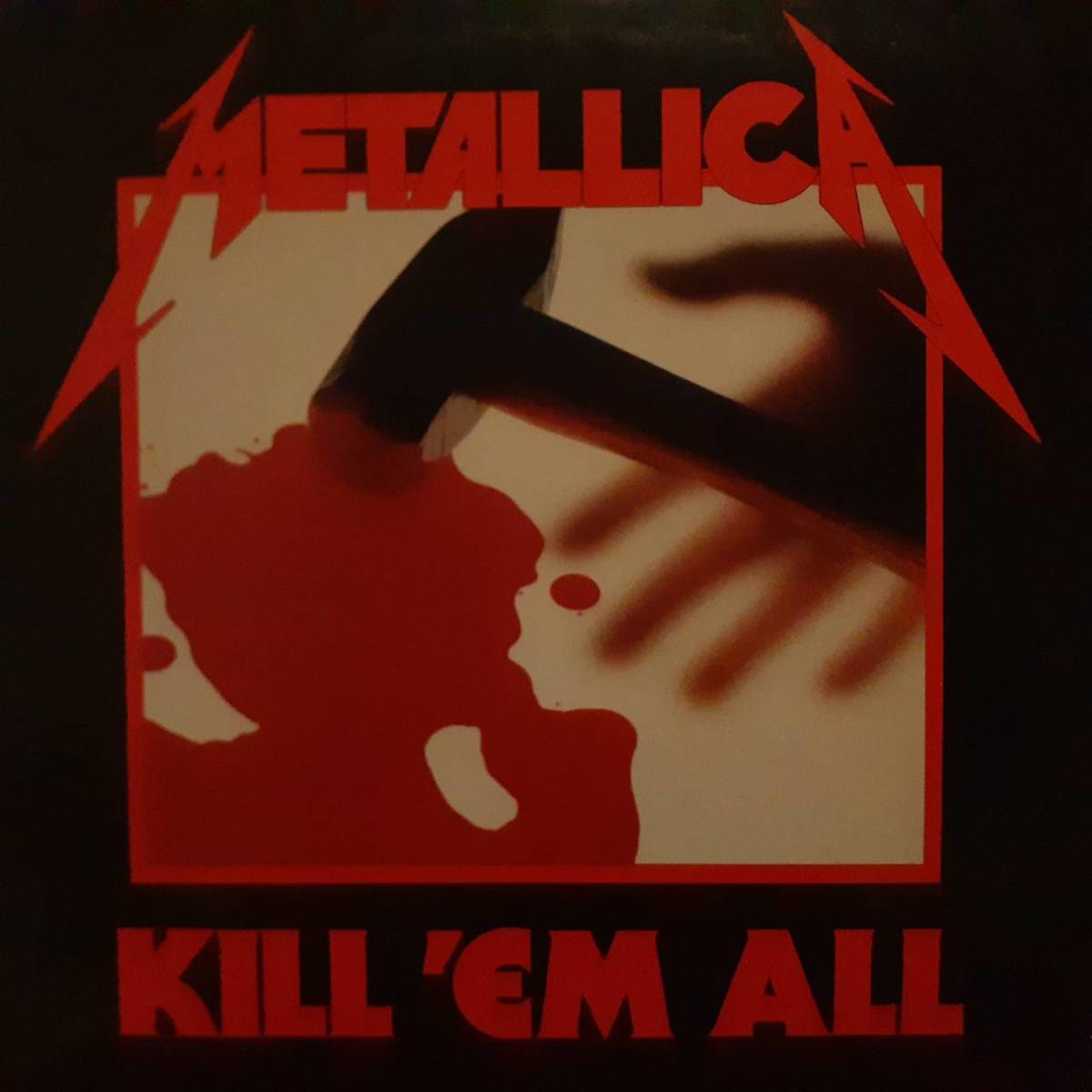 レア!米ELEKTRA盤LP 高音質 MASTERDISK&DMM刻印!Metallica / Kill 'Em All (1st Album) 1983年作の88年盤 60766-1 メタリカ 血染めの鉄鎚拍卖