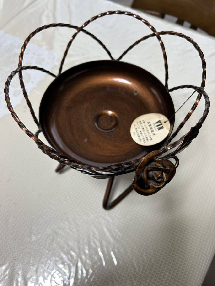 ★アンティーク★フラワーポット★花台★インテリア★ブロンズ色★USED品★貴重★最終出品★拍卖