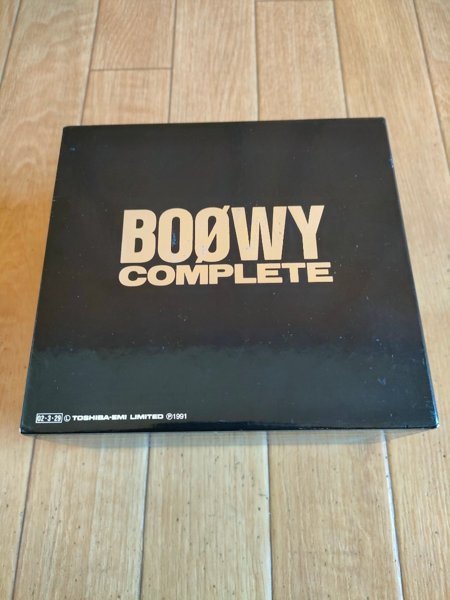 完全限定生産盤 全114曲 リマスター ボウイ コンプリート BOOWY COMPLETE 21st CENTURY 20th ANNIVERSARY EDITION拍卖