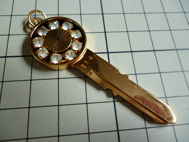 ファッション ブランクキー M314 M305 当時物 です( 白 / HONDA ホンダ ) 合鍵 スペアキー 鍵 キー拍卖