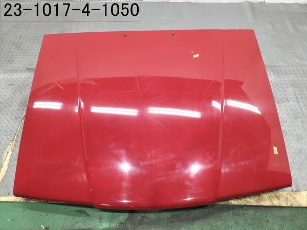 ★E-9B230W ボルボ 940 エステート 平成10年 純正 ボンネット フード パネル 601 レッド 赤★拍卖