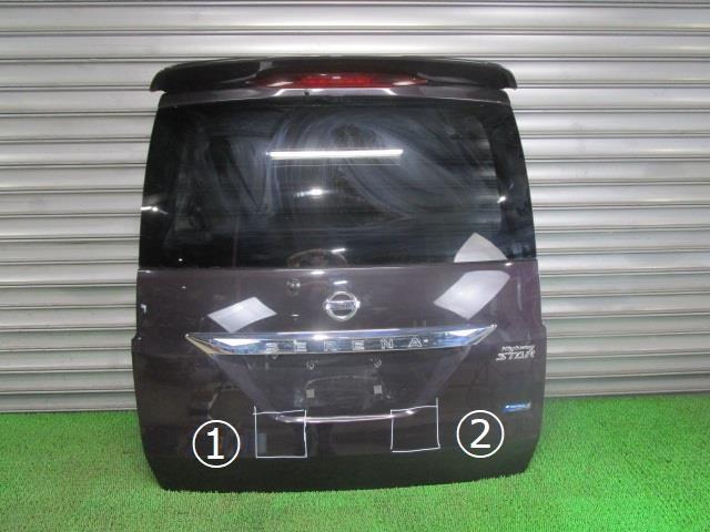 セレナ DBA-FNC26 バックドア リアゲート K010M-1VAMA LAE オーロラモーヴ /40461拍卖