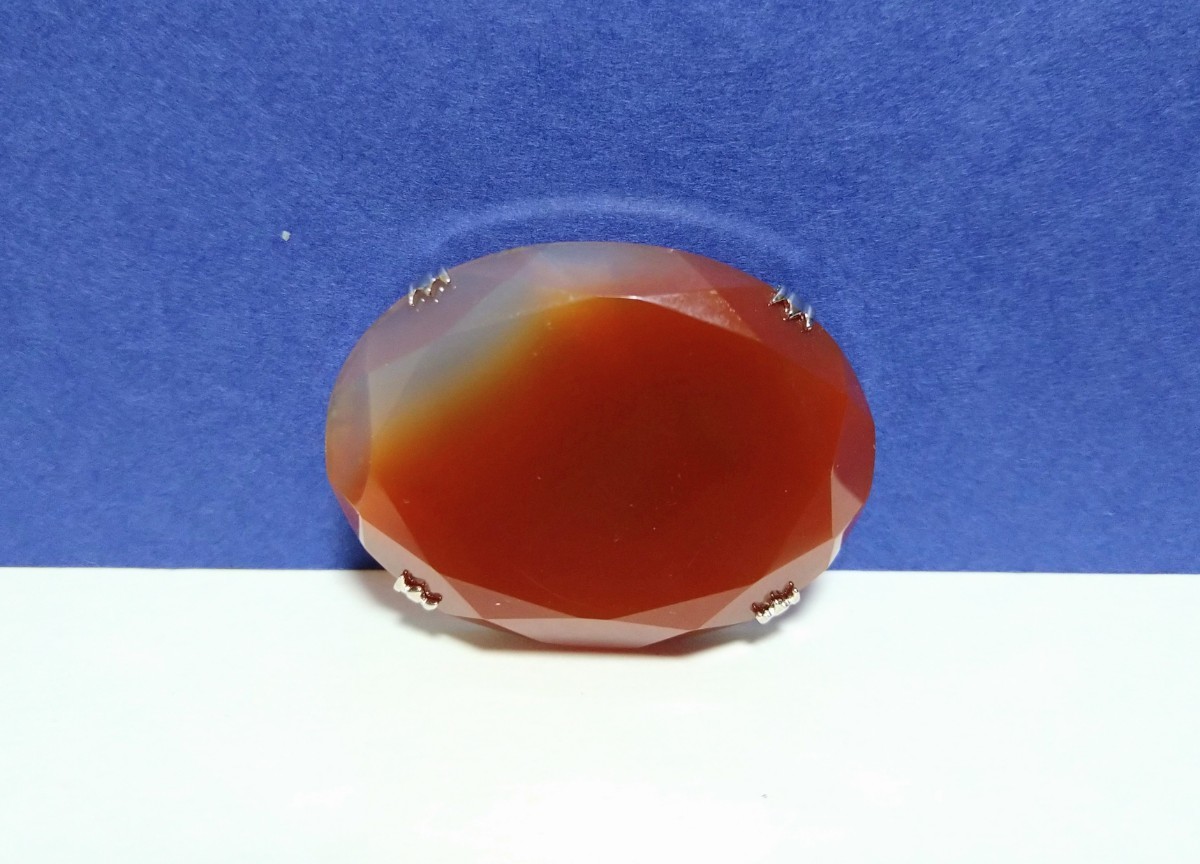 β 天然石 瑪瑙 和装小物 帯留め β 拍卖