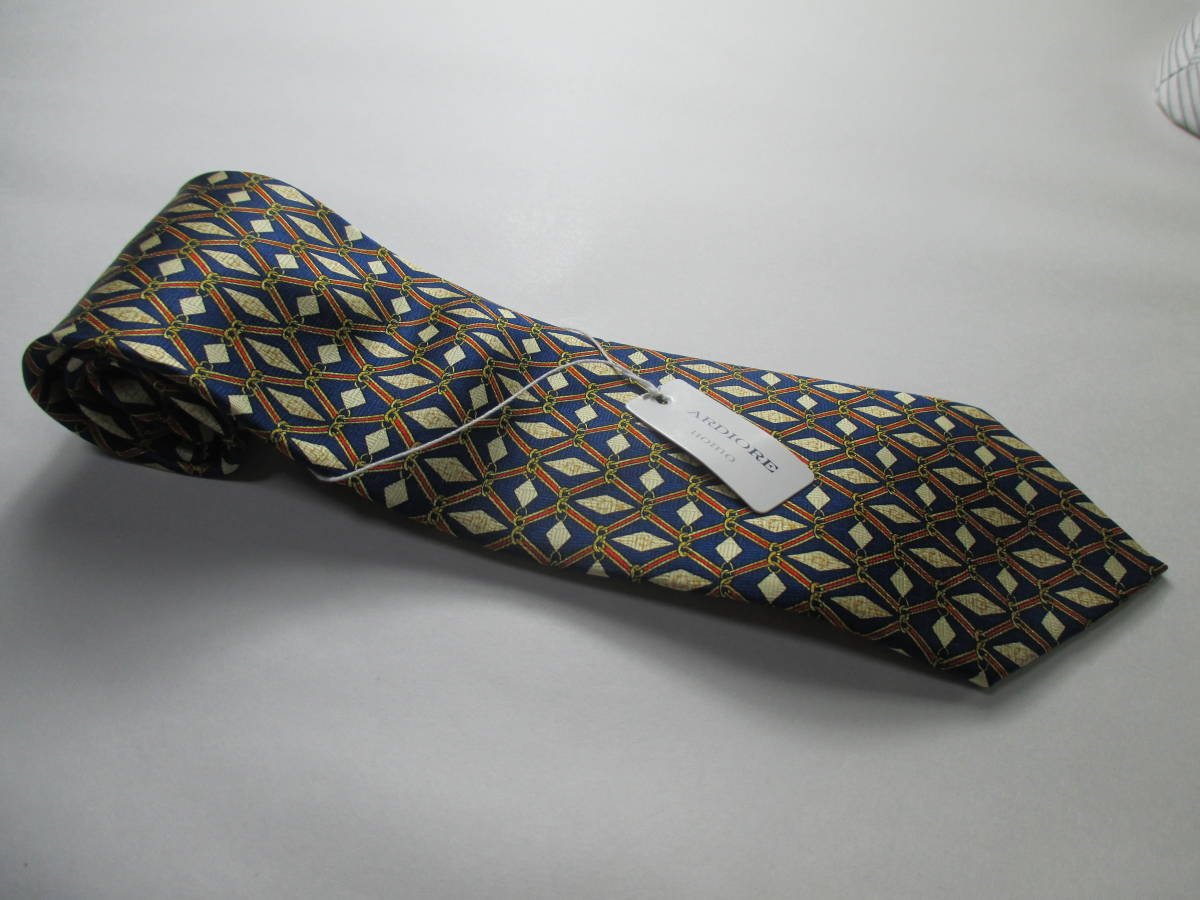 ◇アルディオレ ウォモ ARDIORE uomo ◇ネクタイ◇新品・未使用◇長期保管品◇その他柄/紺色系◇第30弾ブランドがいっぱい◇30-169◇ 拍卖