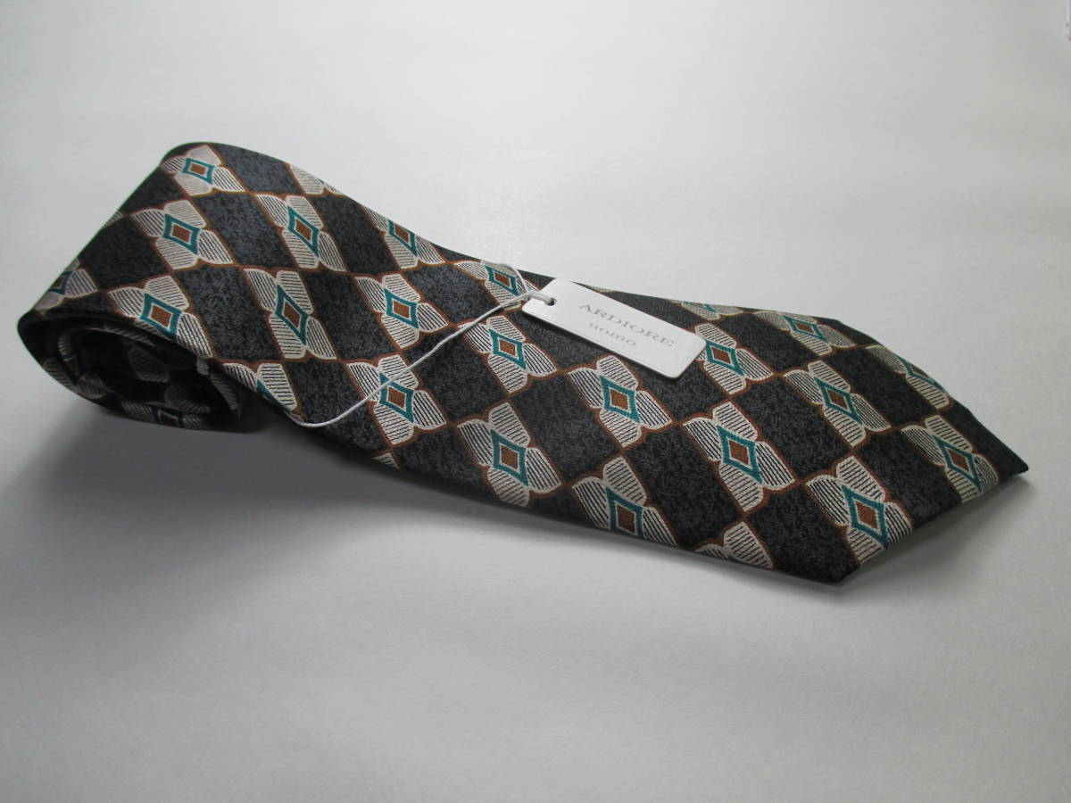 ◇アルディオレ ウォモ ARDIORE uomo ◇ネクタイ◇新品・未使用◇長期保管品◇その他の柄/灰色系◇第30弾ブランドがいっぱい◇30-171◇ 拍卖