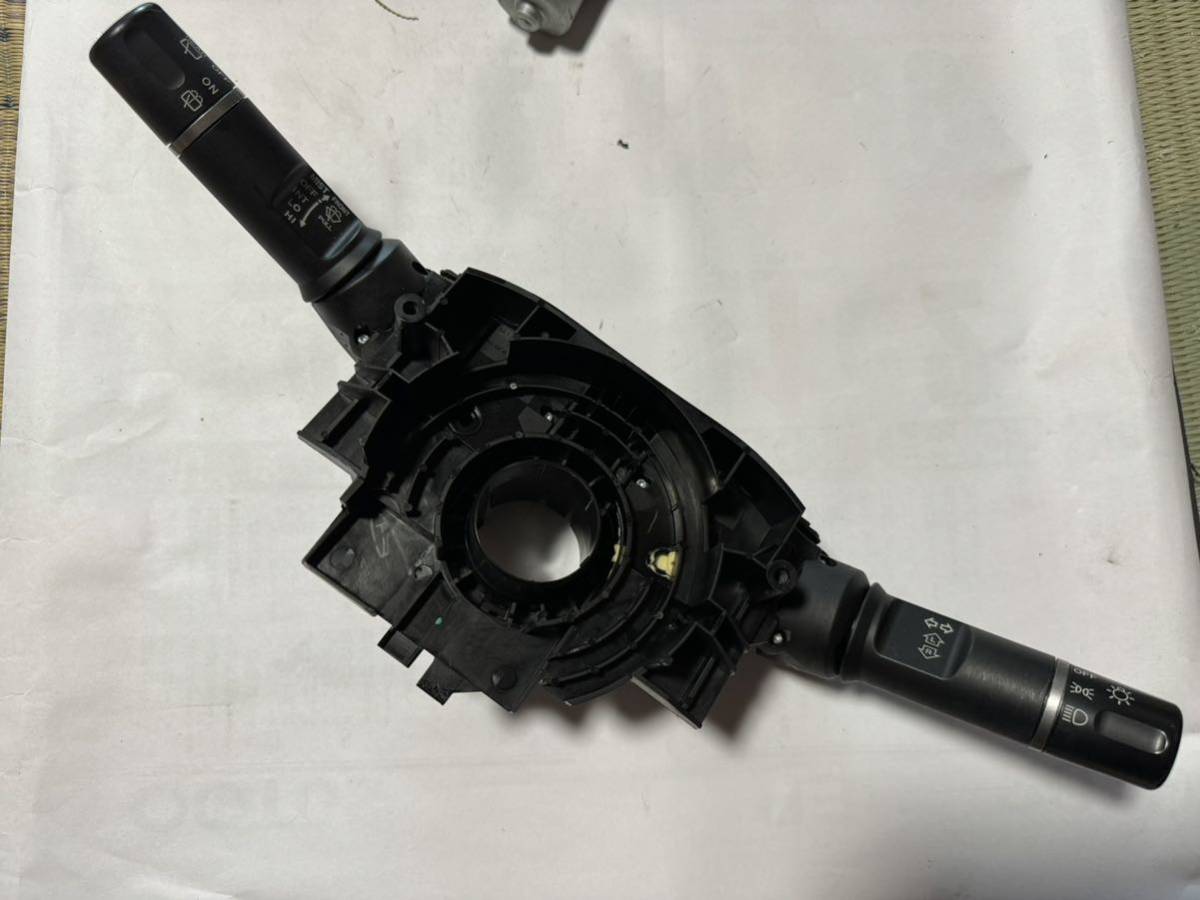 DBA-DE3FS デミオ 純正 ライトスイッチ ディマースイッチ ワイパースイッチ拍卖