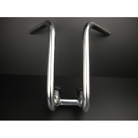 モンキー/ダックス(dax) ステンレスしぼりハンドルバー 9cmアップ拍卖