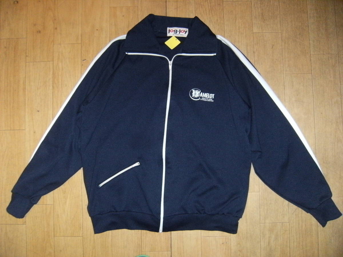 昭和レトロ 80年代 アメリカ製★ゴールドジム,ボディビル,プロレス,格闘技★当時物 HEALTH FITNESS CENTER ジャージ上★筋トレ 筋肉 運動着拍卖