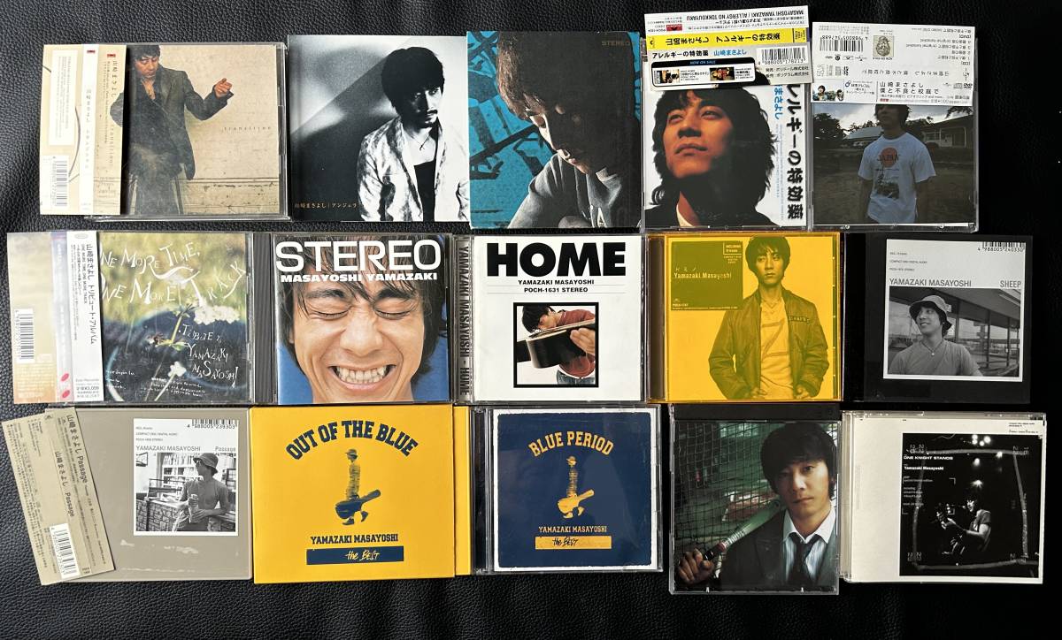 大量■■■山崎まさよし/15タイトルセット/初回盤多数、DVD付きも有り■■■拍卖