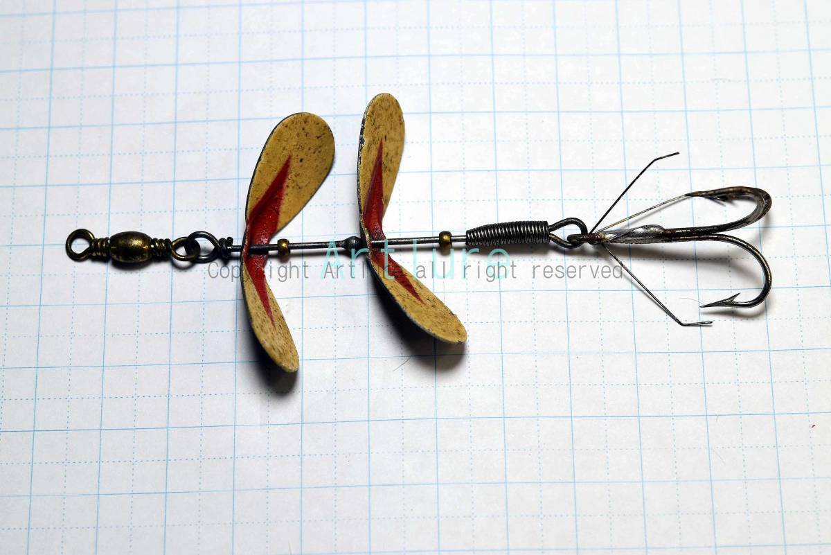 VINTAGE LURE PFLUGER TANDEM SPINNER LURE 希少ヴィンテージルアー 5709-5 OLD LURE  オールドルアー 拍卖