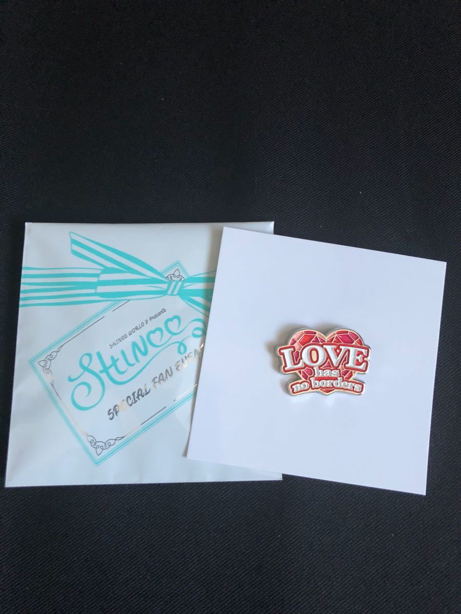 SHINee WORLD J Presents ~SHINee SPECIAL FAN EVENT~ランダムピンバッジ LOVE拍卖