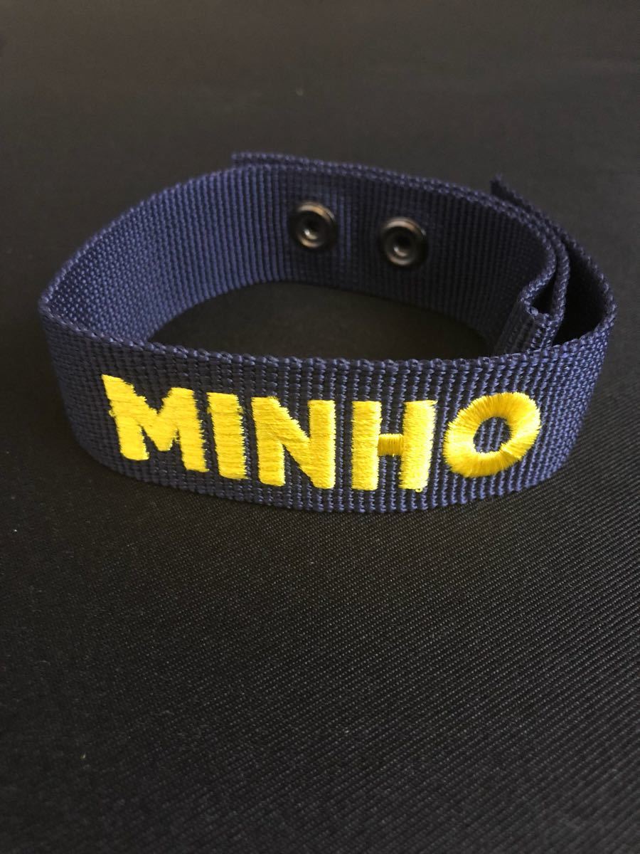 SHINee WORLD 2017~FIVE~ ネームタグ ミノ ミンホ 新品未使用拍卖