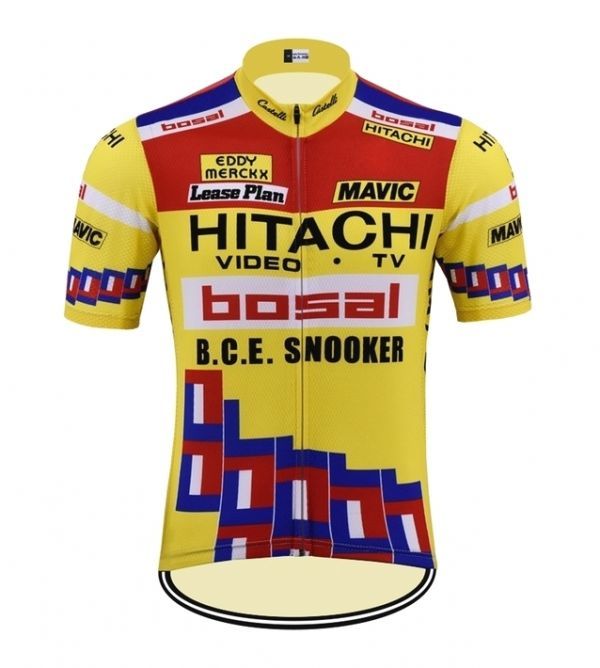 新品 サイクルジャージ XLサイズ レトロデザイン No52 フロントジップ ベルギー ウェア メンズ サイクリング スポーツ MTB ロードバイク拍卖