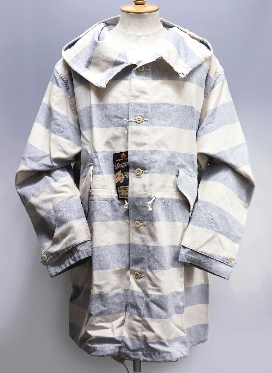 Dapper's (ダッパーズ) Classical Fish Tail Hooded Over Coat / フィッシュテール オーバーコート Lot 1613 未使用品 オフ size L/XL拍卖