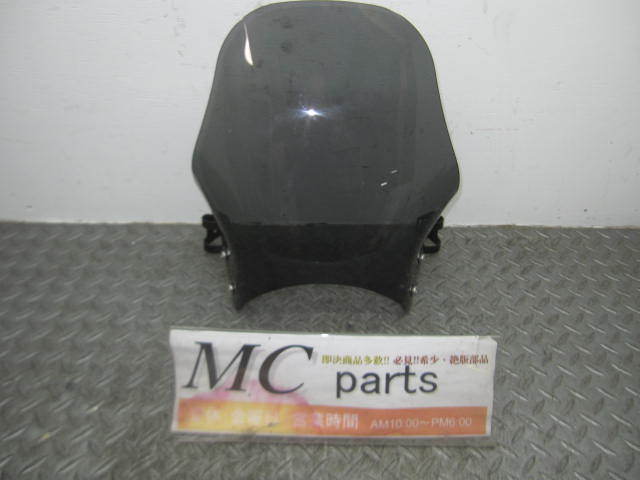 車種不明 メーカー不明 汎用メーターバイザー スモーク フォーク取り付け スクリーン拍卖