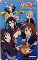 【テレカ】かきふらい けいおん! K-ON! 放課後ライブ セガ 6K-E2013 未使用・Aランク拍卖