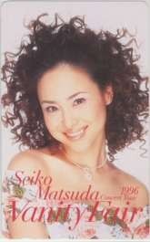 【テレカ】松田聖子 Seiko Matsuda Concert Tour 1996 Vanity Fair ID-12M-A0002 未使用・Aランク拍卖