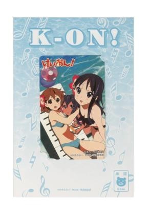 【図書カード】かきふらい けいおん! K-ON! 台紙付 ビキニ 6K-E2002 未使用・Aランク拍卖