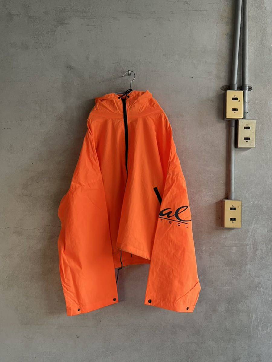 80s 80年代 DUAL CONTROL デュアルコントロール ナイロン ジャケット ネオンカラー パーカ フード タグ USA 古着 香港製 y2k y3k アメリカ拍卖