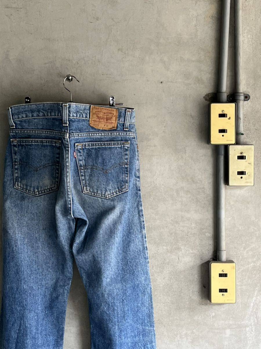 90s 90年代 93年 リーバイス levis 505 0217 デニム パンツ ジーンズ USA 古着 w30 ビンテージ ボタン裏 525 ウエスト アメリカ ジーンズ拍卖