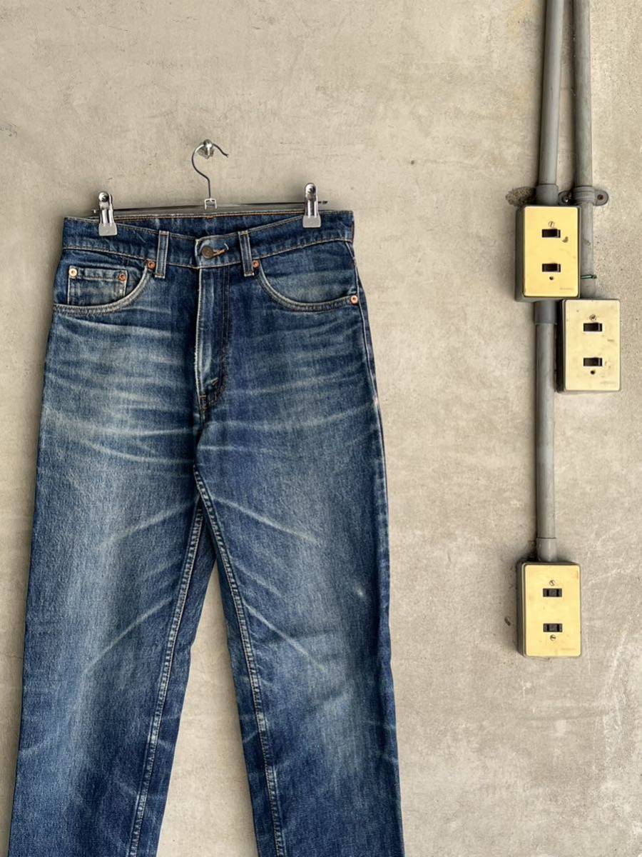 90s 90年代 97年 ビンテージ リーバイス levis 616 デニム パンツ スリム テーパード 古着 w29 ボタン裏359 鬼ヒゲ ハチノス vintage レア拍卖