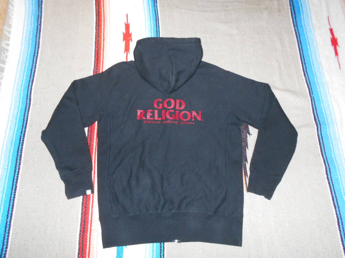 1990S 練馬レリジョン RELIGION TOKYO サーフィン サーフスケート オールドサーフ リバースウィーブ 黒スウェット パーカーTHE SURFSKATERS拍卖