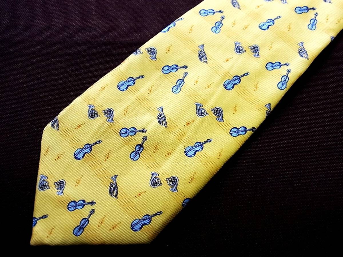 0^o^0ocl♪FK3225☆カッターニ【バイオリン・楽器】ネクタイ拍卖