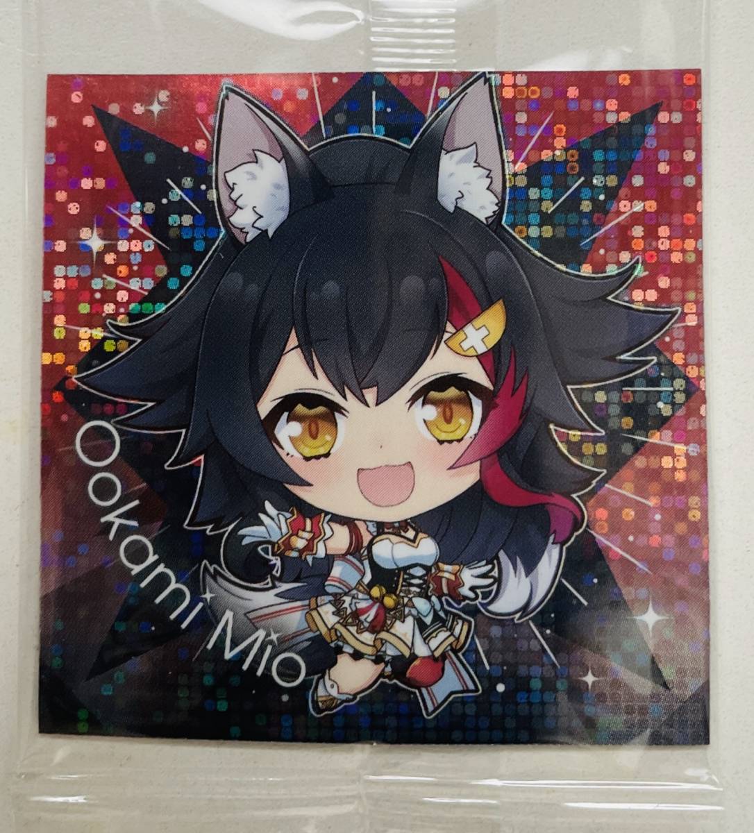 送料85円〜★hololive イタジャガ vol.3 シール 大神ミオ 06★ホロライブ ステッカー拍卖