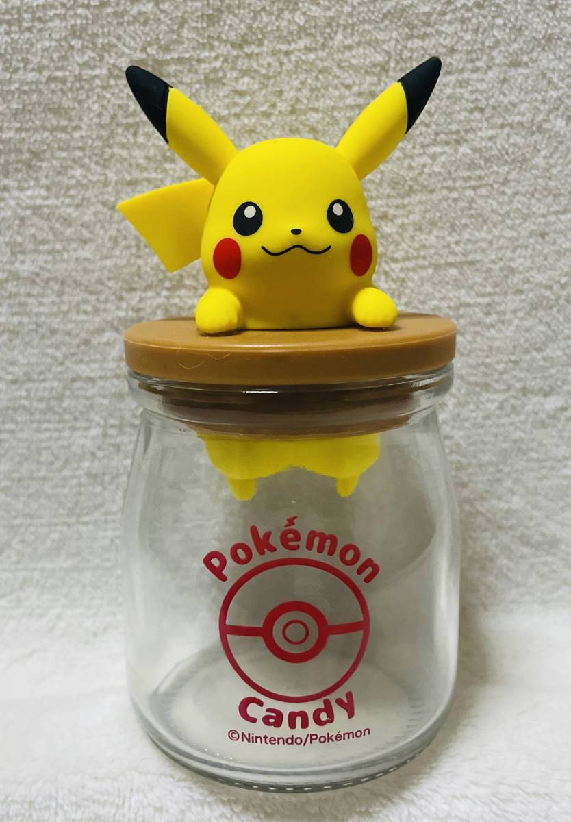 送料660円~★ポケモン キャンディボトル ピカチュウ★ポケットモンスター ガラス瓶 小物入れ マスコット フィギュア拍卖