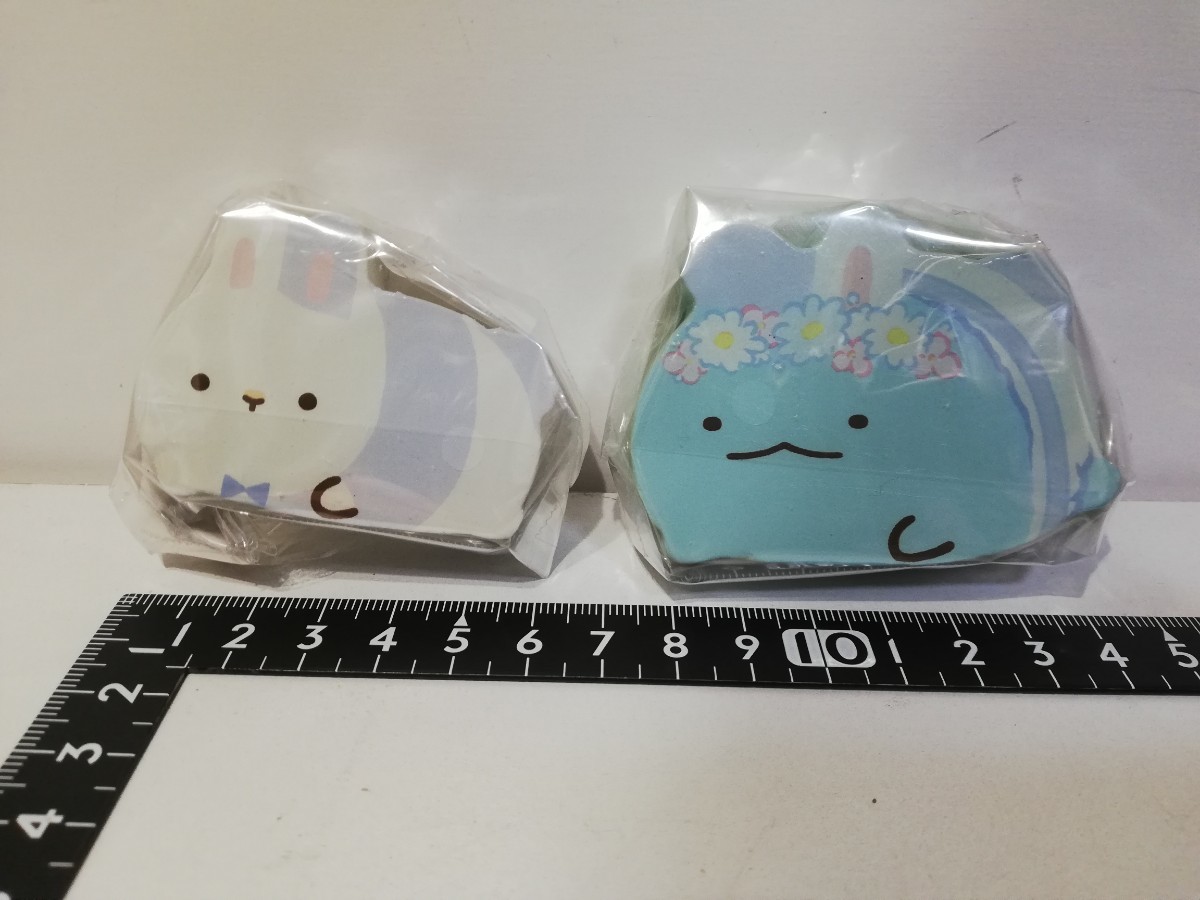 【新品未使用】ふしぎなうさぎのおにわ 木製 キャラ つみき すみっコぐらし 2個拍卖