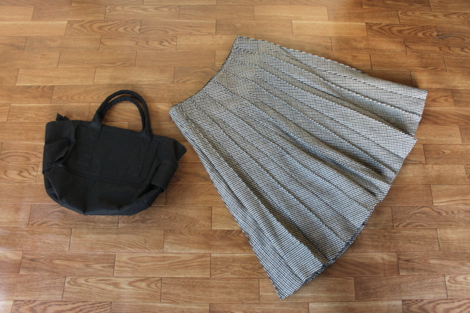 ★送料無料★オンワード樫山 23区★とっても素敵な定番ウールスカート★サイズ32拍卖