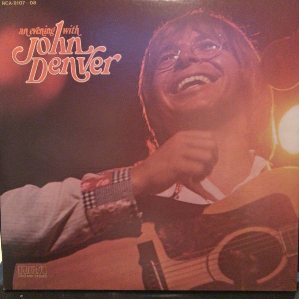 John Denver - An Evening With John Denver 2LP ジョン・デンバー・ライブ拍卖