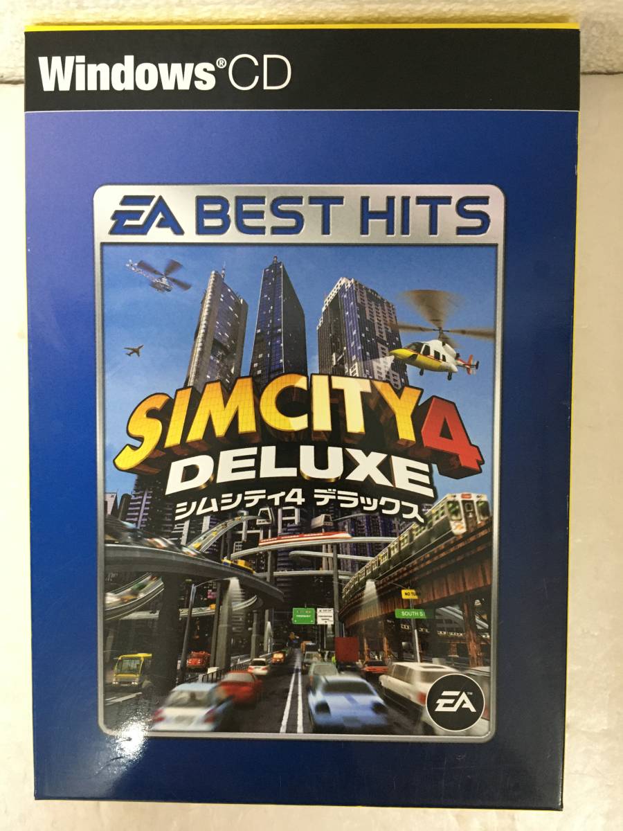 ★☆E565 Windows 7/Vista/XP SIMCITY4 DELUXE シムシティ4 デラックス☆★拍卖