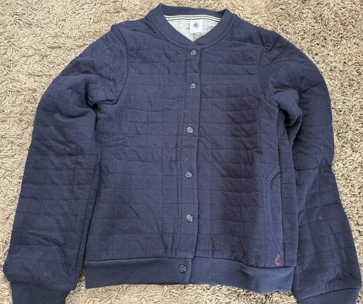 ★PETIT BATEAU★プチバトー キルティング ブルゾン 10ans/138cm拍卖