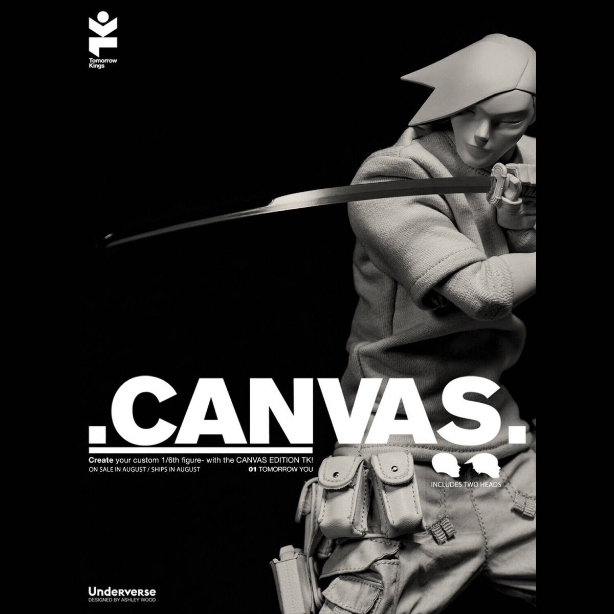 UNDERVERSE 1/6 TOMORROW KINGS CANVAS TK 未開封新品 UV202311 アンダーバース 検) ホットトイズ JTスタジオ DEVIL TOYS サイバーパンク拍卖
