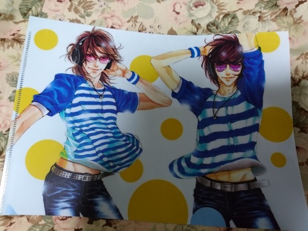 非売品★BL扇ゆずは「STAR☆knight」コミコミスタジオB5片面クリアファイル拍卖