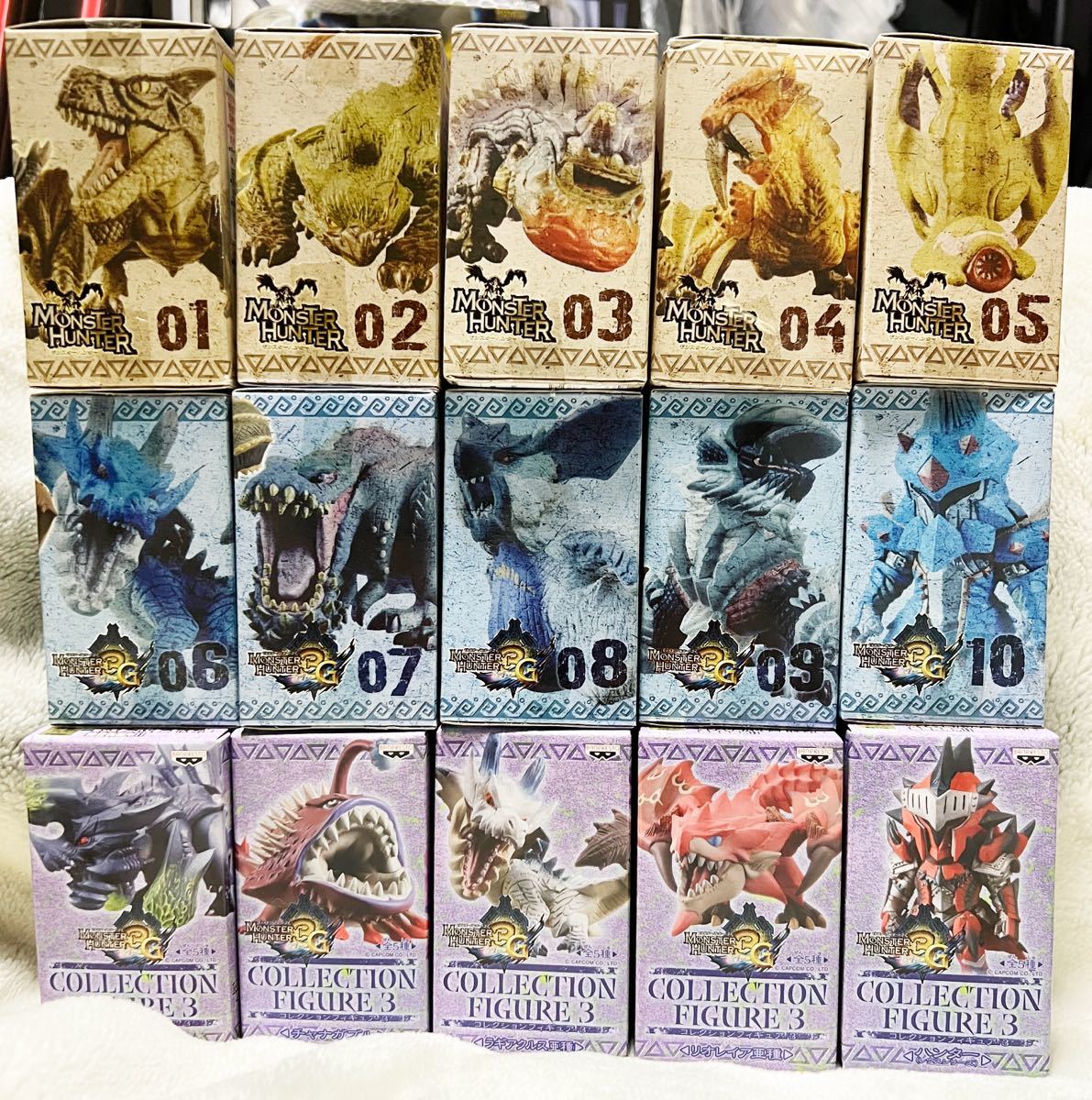 モンスターハンター フィギュアコレクション シリーズ1〜3フルコンプ拍卖