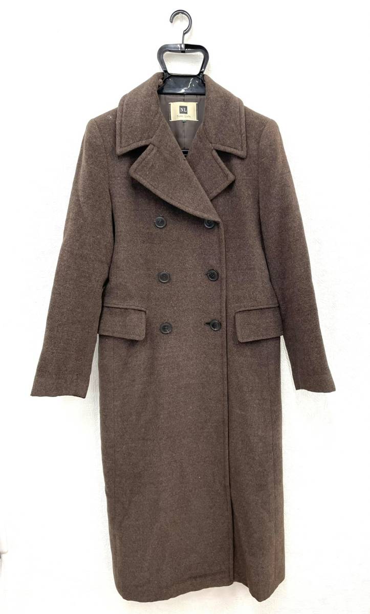 S4710*0.5 Nuovo Lista 9R ロング コート ブラウン レディース拍卖